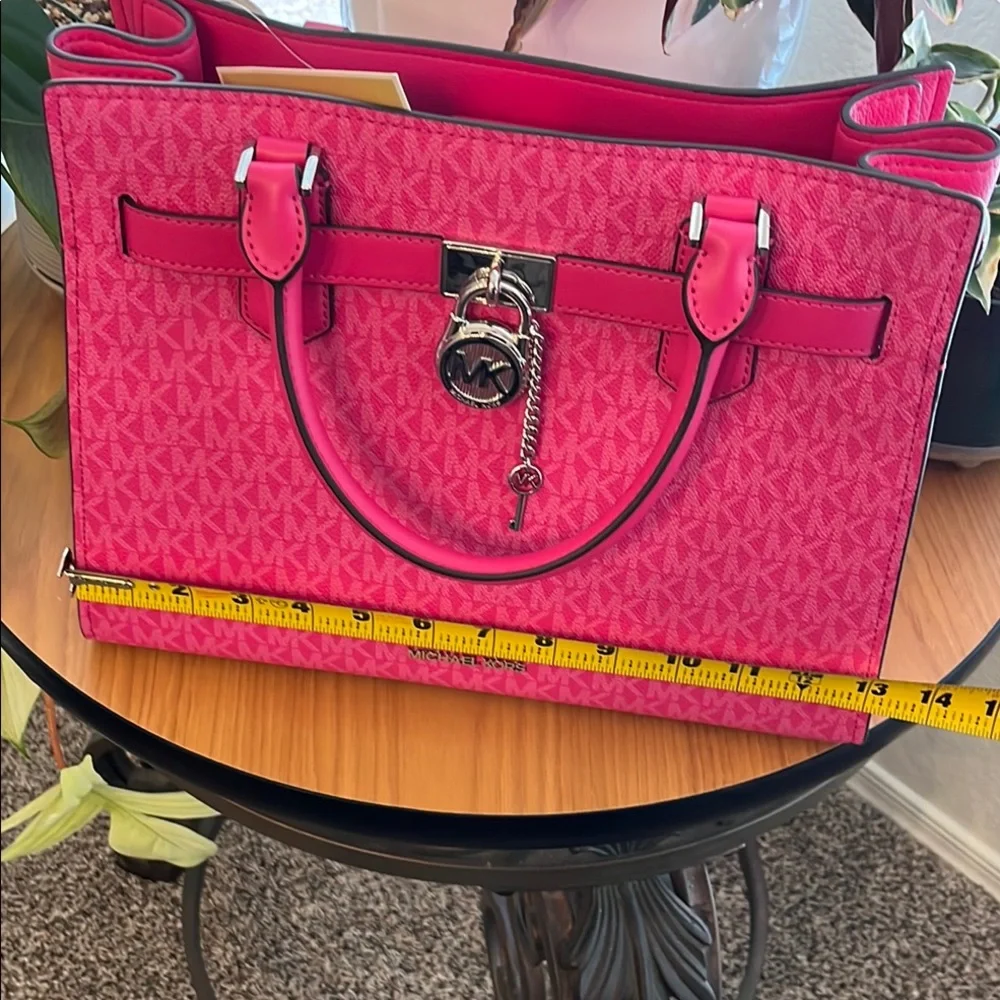 Michael Kors Dragonfruit MD Satchel NWT - Picture 14 of 16